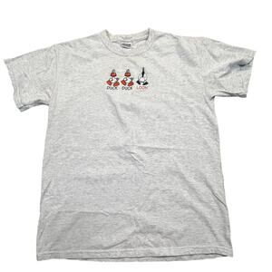 Duck Duck Loon Graphic T Shirt Men’s M Gray Funny Novelty‎ Tee